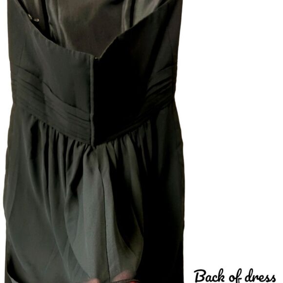 ALFRED ANGELO Women's New Cute Sleeveless Mini Black Prom Dress. - Picture 6 of 9